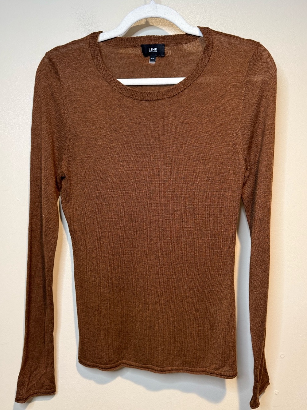 Line Knitwear Cashmere Modal Crewneck Sweater